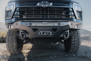 Chevrolet Silverado 2500 Front Bumper - DV8 Offroad - Spec Series - Black - `24-`26